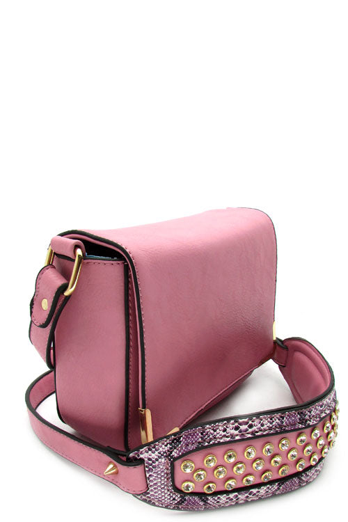 Rhinestone Shoulder Bag