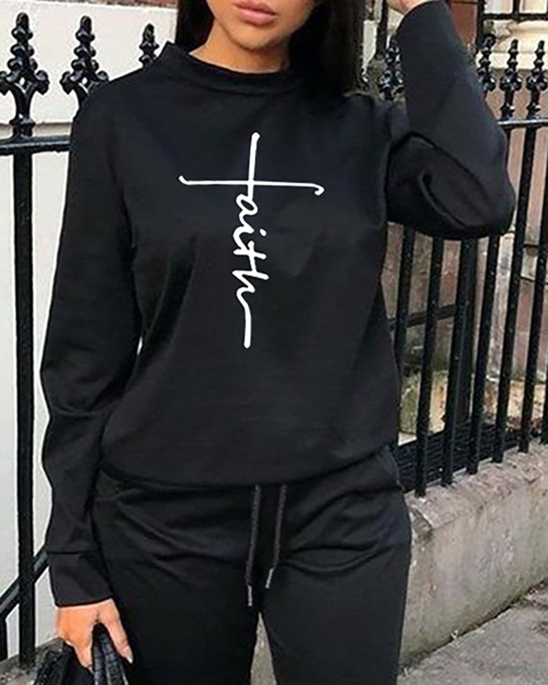 Faith sweatshirt hot sale