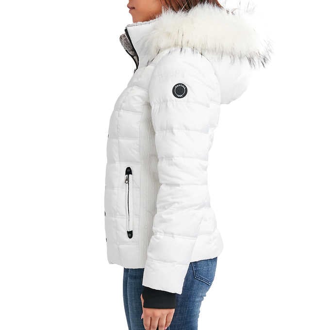 Nautica Puffer Jacket White Glam Clique